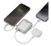Powerbank Bazic Fusion Mini 10000mAh Wbudowany kabel USB-C/Lightning PD 20W Szary