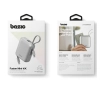 Powerbank Bazic Fusion Mini 10000mAh Wbudowany kabel USB-C/Lightning PD 20W Szary