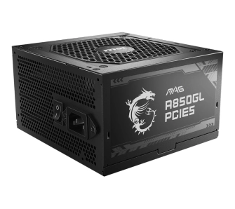 Zasilacz MSI MAG A850GL PCIE5 II 850W 80+ Gold Czarny