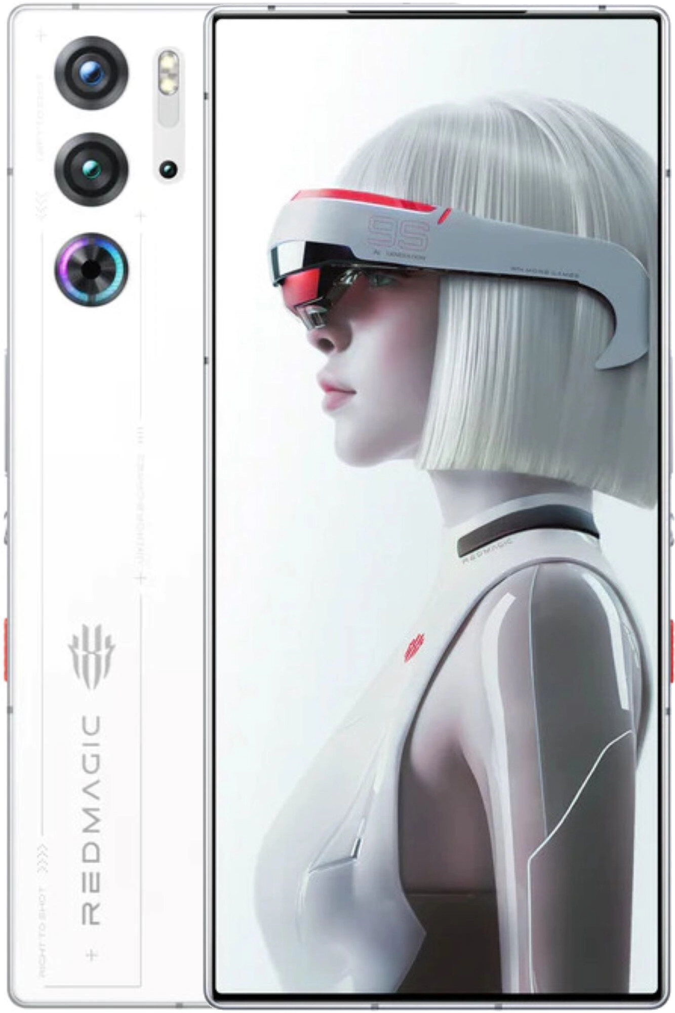 Smartfon Redmagic 9S Pro 5G 12/256GB 6,8" 120Hz 50Mpix Biały