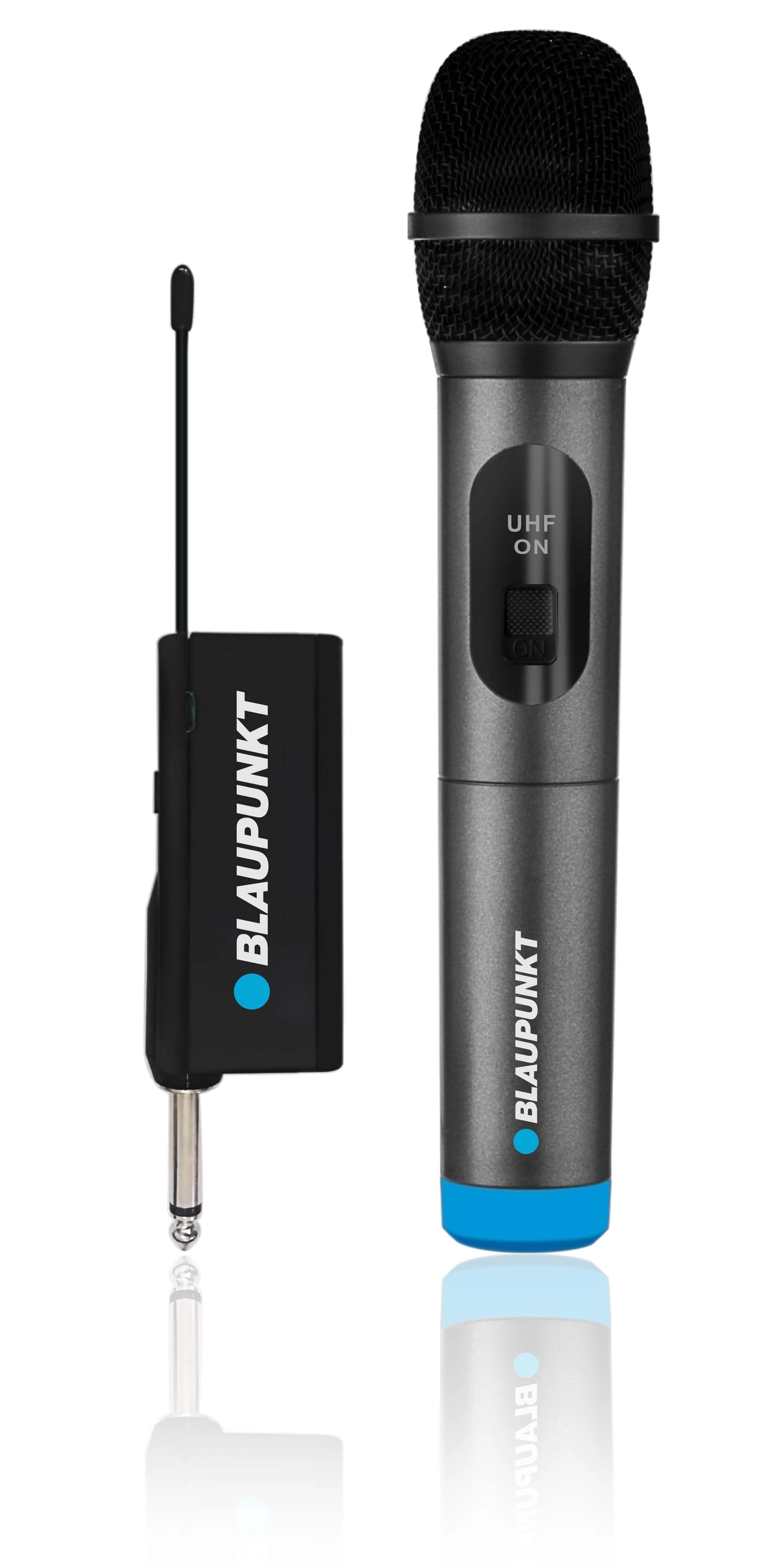 Mikrofon Blaupunkt UHF WM40U Bezprzewodowy Czarny