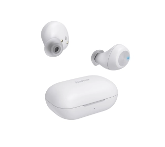 Słuchawki bezprzewodowe Hama Spirit Chop II Dokanałowe Bluetooth 5.3 Funkcje AI Biały