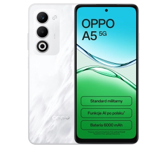Smartfon OPPO A5 5G 4/128GB 6,67" 120Hz 50Mpix Biały