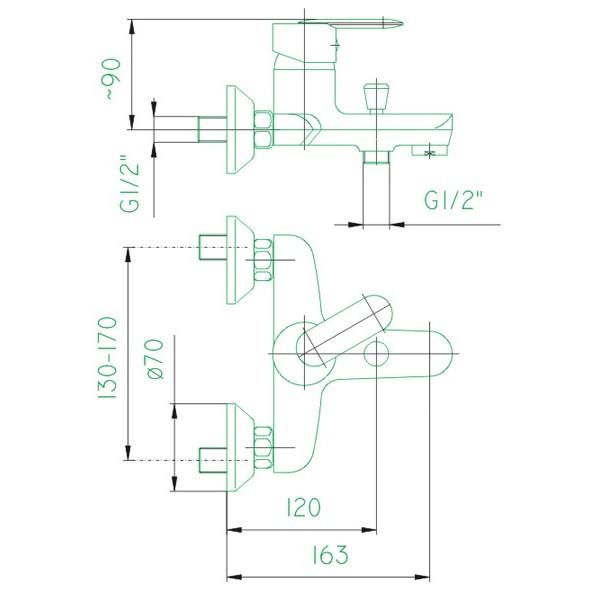 KFA Armatura Cyrkon 584-020-00