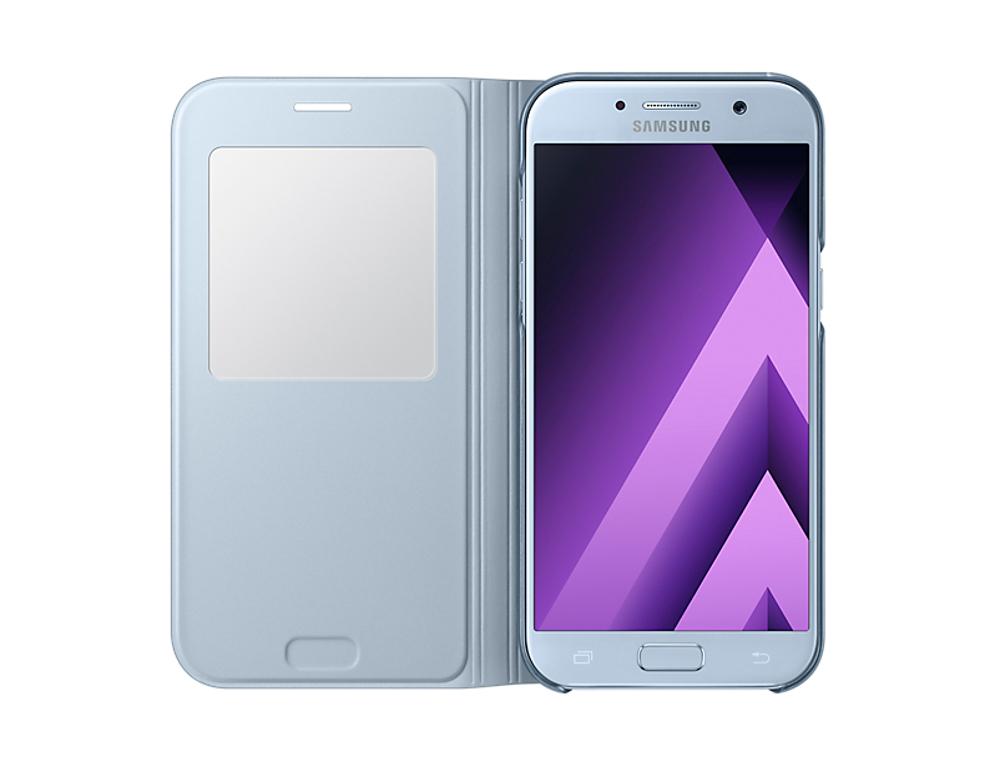 Samsung Galaxy A5 2017 S View Standing Cover EF-CA520PL (niebieski)