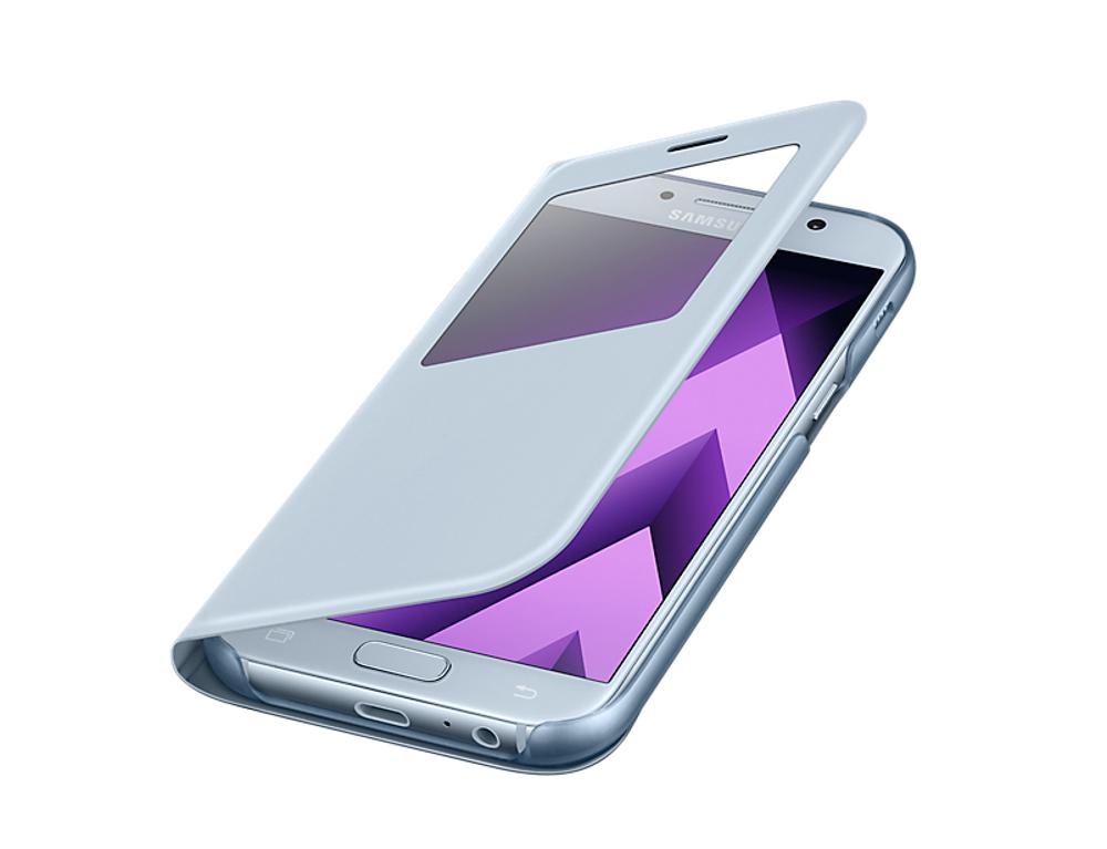 Samsung Galaxy A5 2017 S View Standing Cover EF-CA520PL (niebieski)