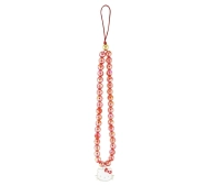 Hello Kitty Pearls Kitty Head Czerwony