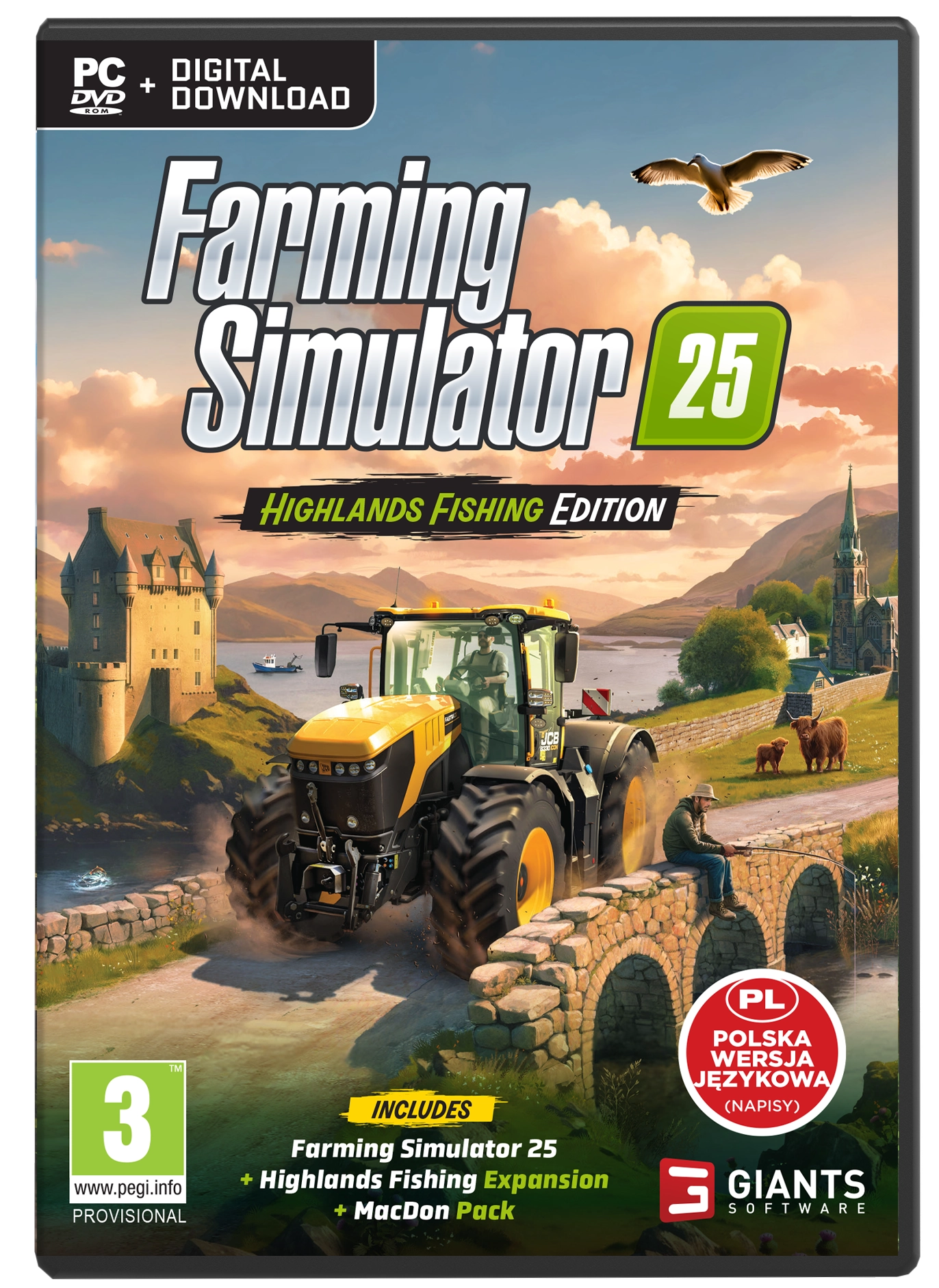 Farming Simulator 25 Highlands Fishing Edition Gra na PC