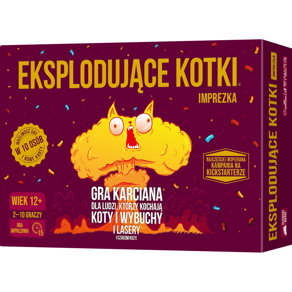 Gra karciana Eksplodujące Kotki: Imprezka