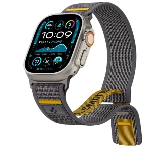 Pasek Spigen Athlex Air do Apple Watch 6/7/8/9/10/SE/Ultra 1/Ultra 2(44/45/46/49mm Szary