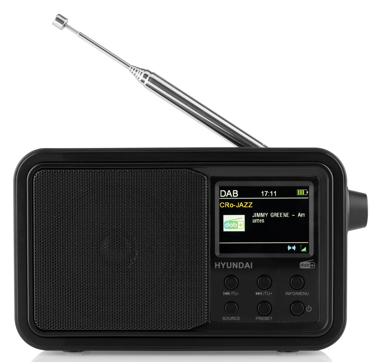 Radioodbiornik Hyundai PR650BTDAB Radio FM Bluetooth Czarny