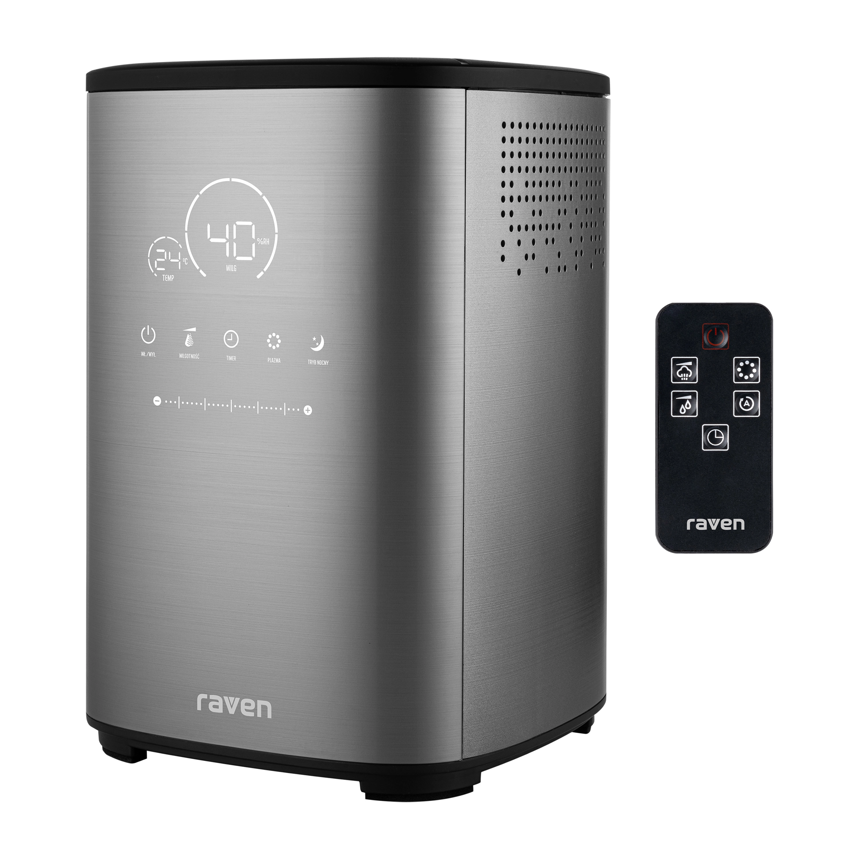 Nawilżacz Raven EN009 z pilotem funkcja plazmy 4l 25m2