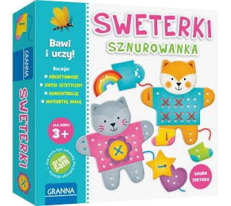Gra planszowa Sweterki sznurowanka