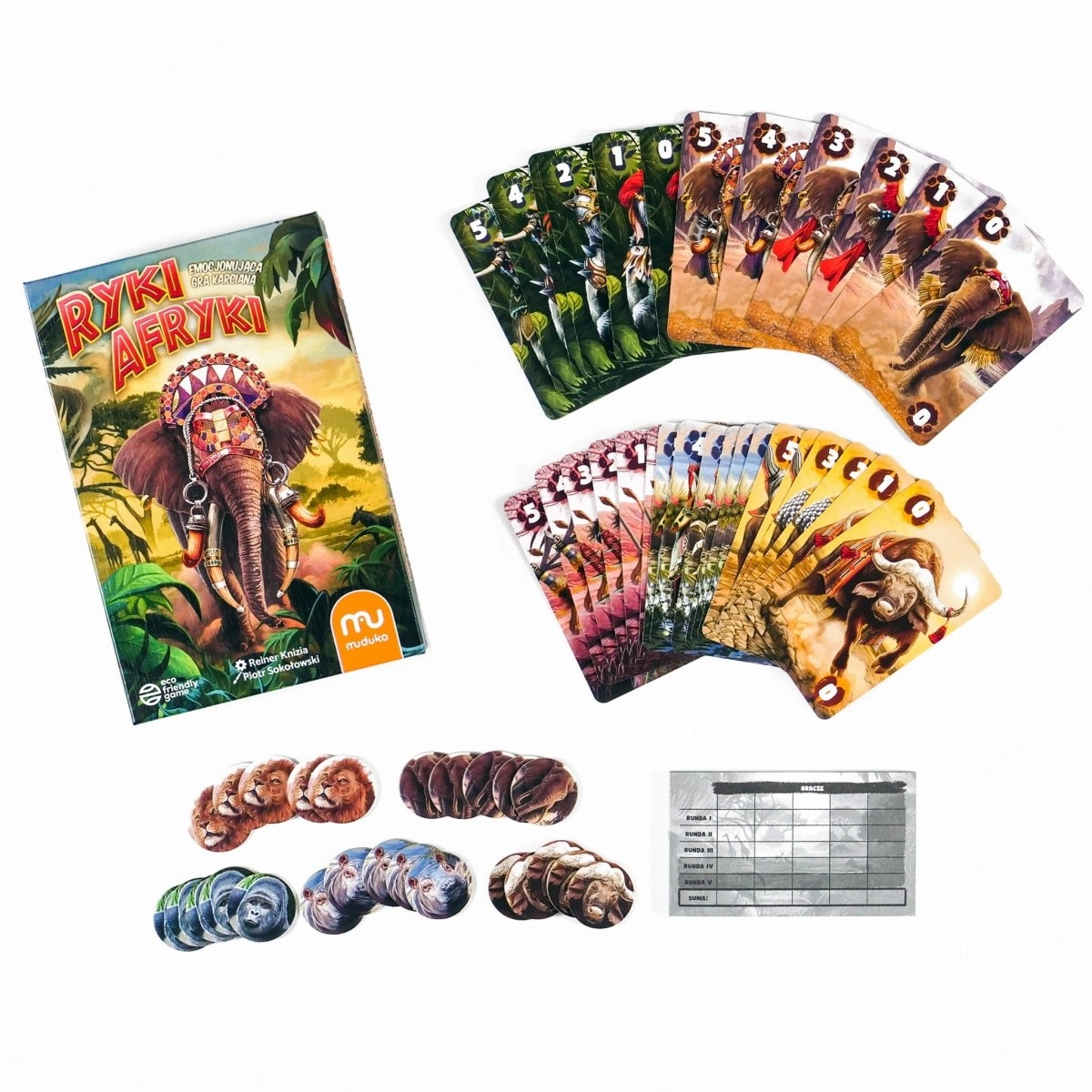 Gra karciana Ryki Afryki
