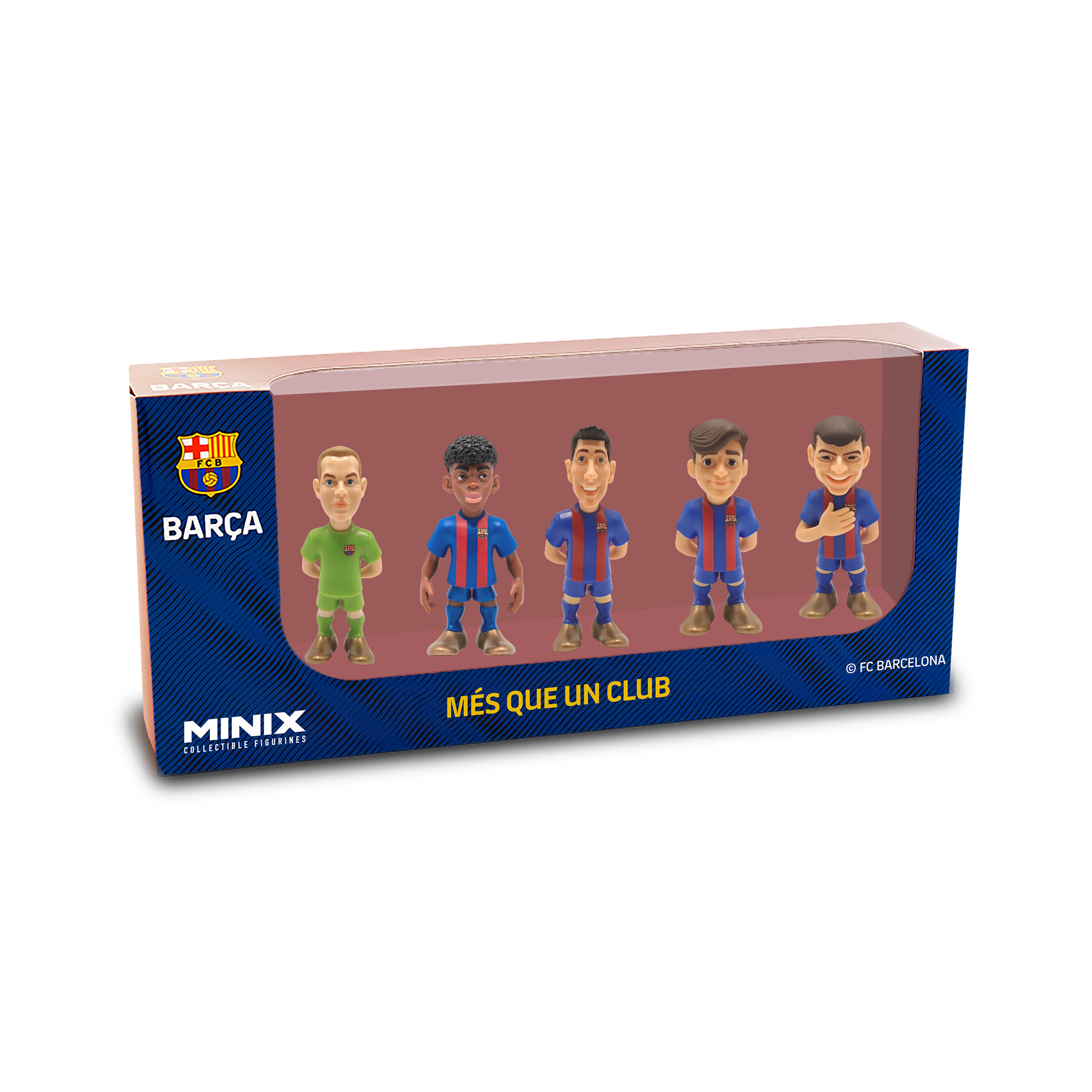 Figurka Minix FC Barcelona V2 5-pak