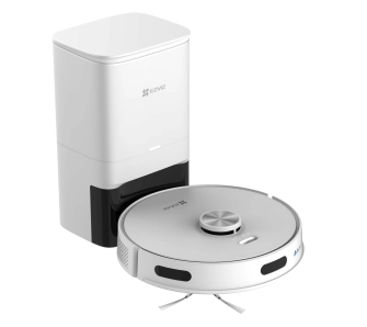 Robot sprzątający Ezviz RE5S Plus Funkcja mopowania Stacja oczyszczająca Tworzenie mapy pomieszczenia Biały