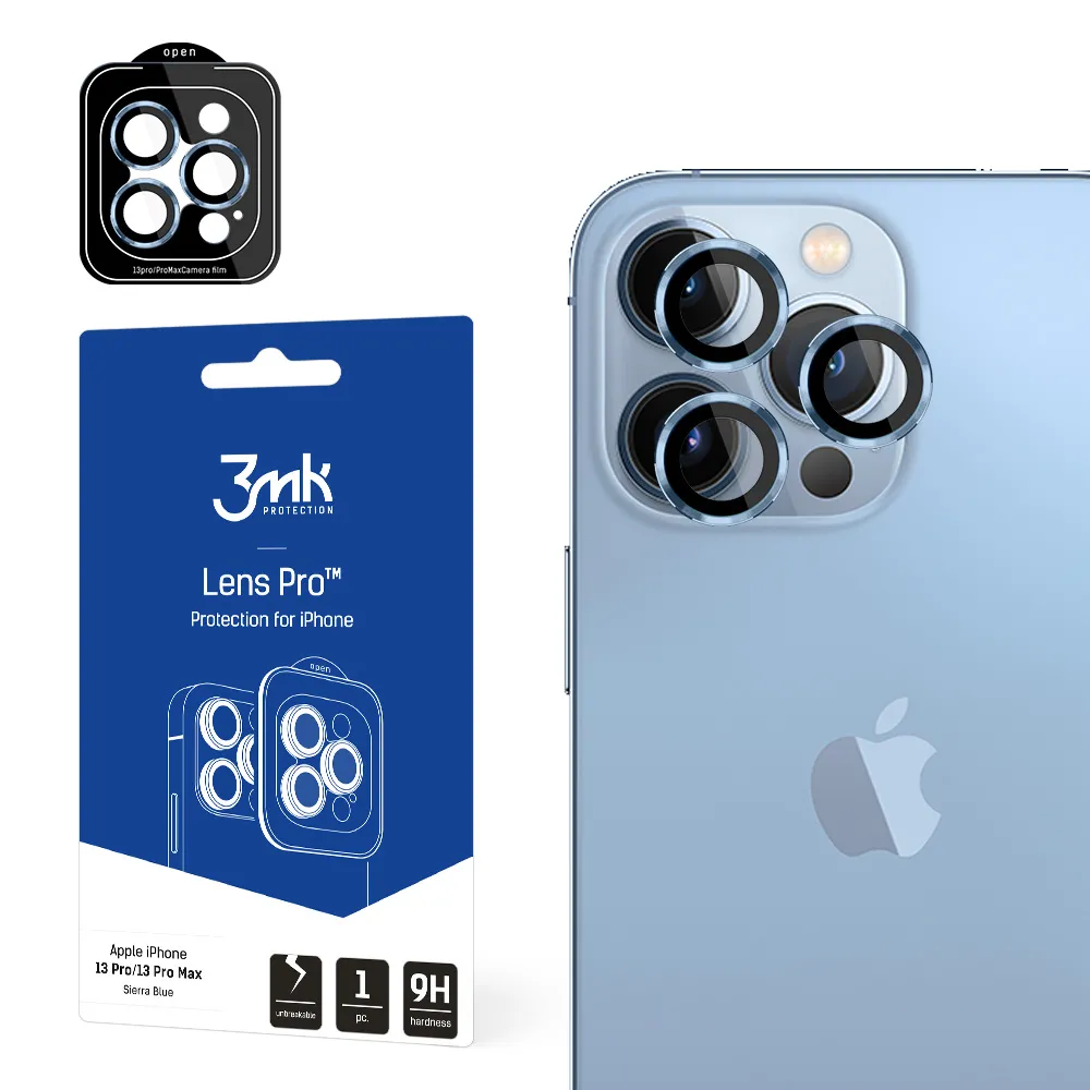 Szkło hartowane 3mk Lens Protection Pro do iPhone 13 Pro/13 Pro Max