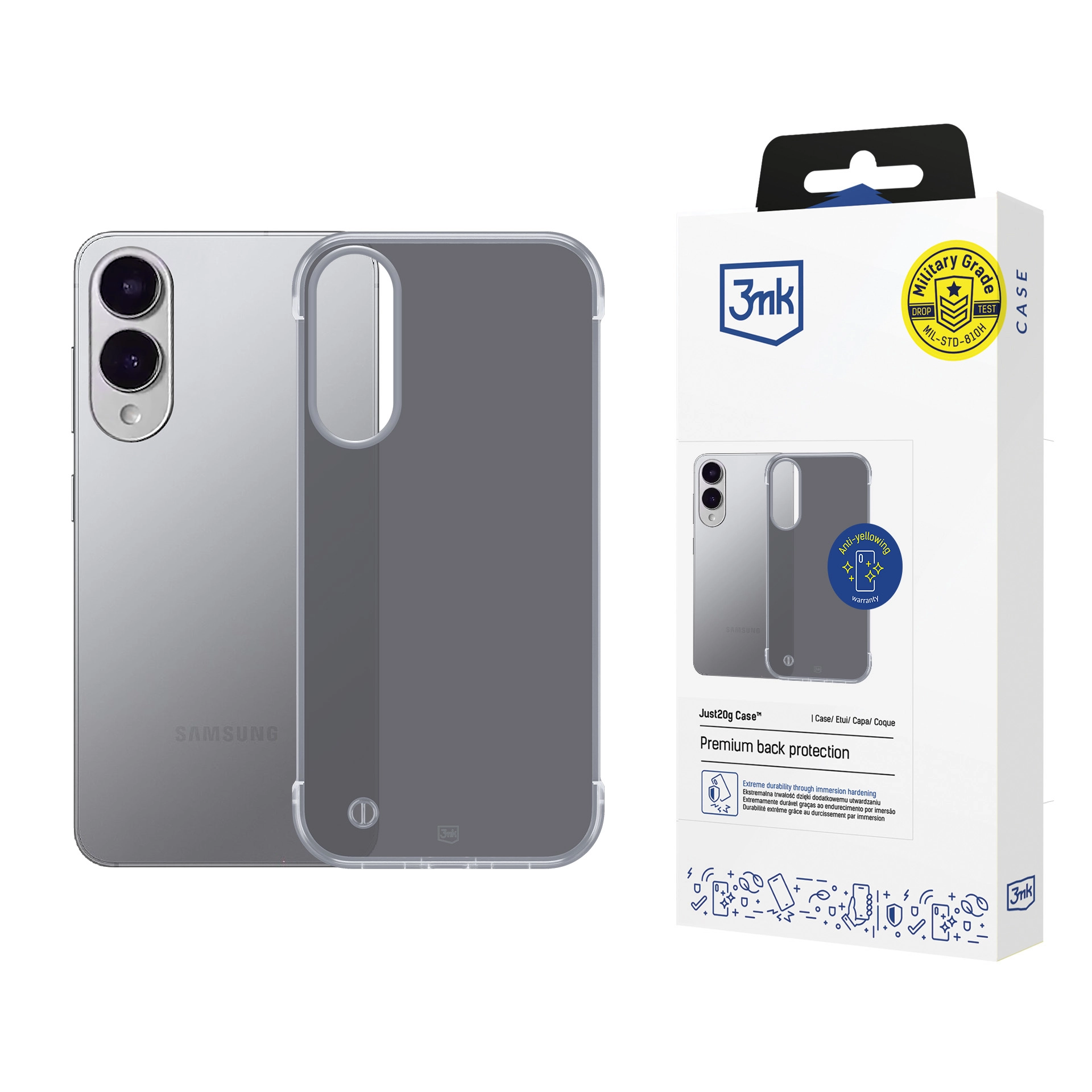 Etui 3mk Just20g Matt Case do Samsung Galaxy S25 Edge