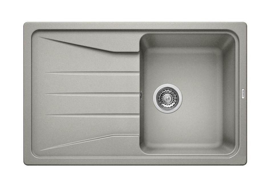 Zlewozmywak Blanco SONA 45 S 519668 - perłowoszary - granitowy - wpuszczany w blat - ociekacz