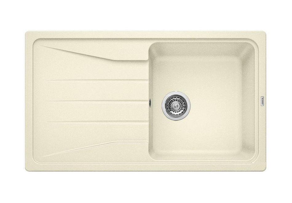 Zlewozmywak Blanco SONA 5 S 519675 - jaśmin - granitowy - wpuszczany w blat - ociekacz