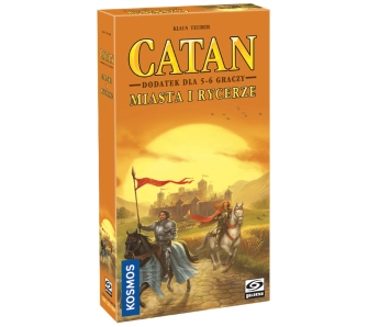 Rozszerzenie do gry Catan Miasta i Rycerze - Dodatek dla 5-6 graczy