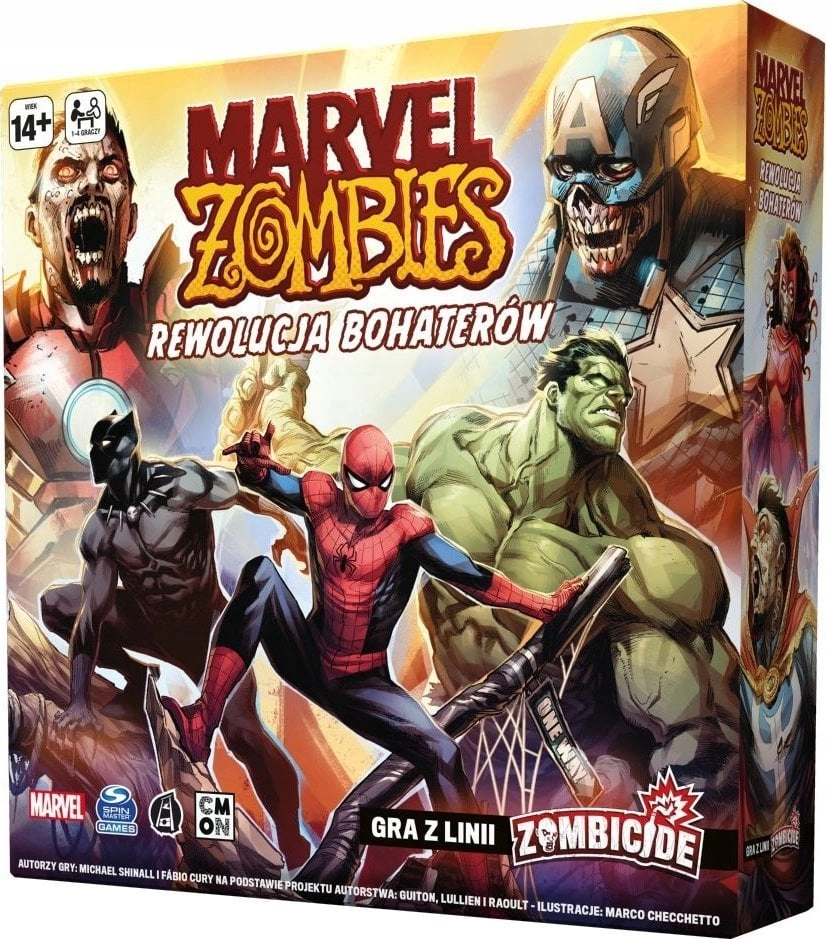 Gra planszowa Marvel Zombies Rewolucja Bohaterów