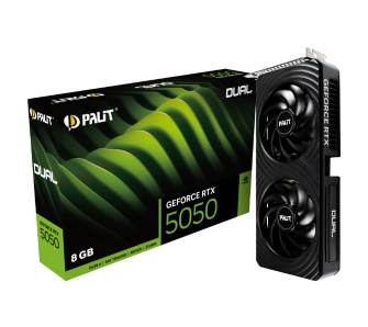 Karta graficzna Palit GeForce RTX 5050 Dual 8GB GDDR6 128bit DLSS 4
