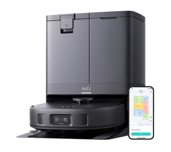 Robot sprzątający eufy X10 Pro Omni Funkcja mopowania Stacja oczyszczająca Tworzenie mapy pomieszczenia 60dB Czarny