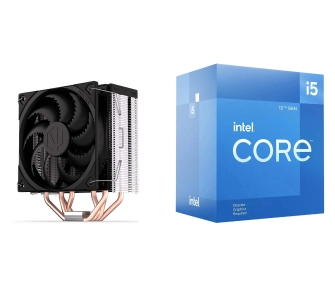 Procesor Intel® Core™ i5-12400F BOX (BX8071512400F) + Fera 5 Szary