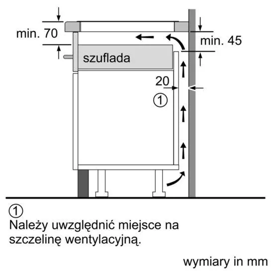 Płyta indukcyjna Siemens iQ300 EH601FFB1E 57,2cm