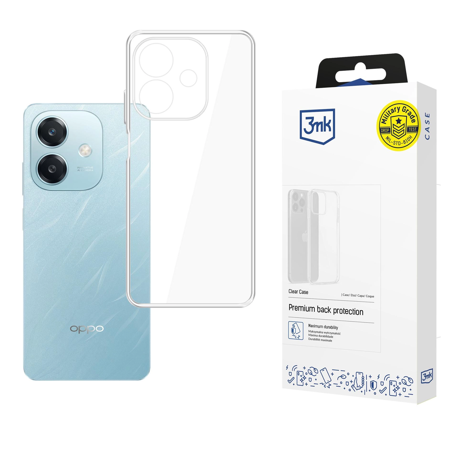 Etui 3mk Clear Case do Oppo A60 5G