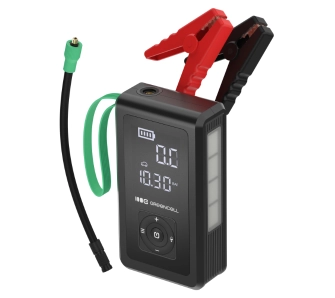 Powerbank Green Cell PowerBoost Air CJSGC03 3ww1 Rozrusznik Kompresor 8000mAh 1000A Czarny