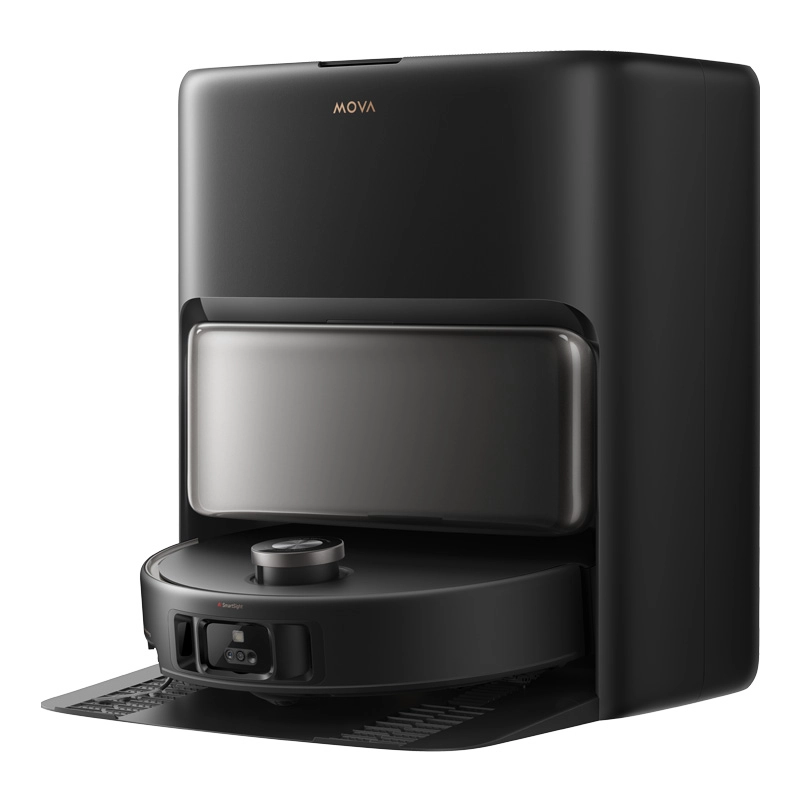 Mova V50 Ultra  Funkcja mopowania Stacja oczyszczająca Tworzenie mapy pomieszczenia Czarny AI