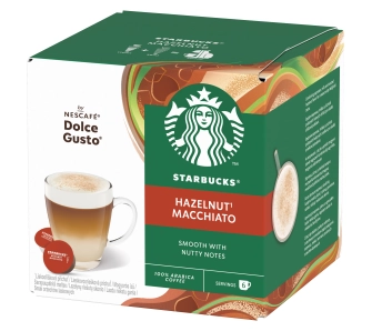 Kapsułki Starbucks Nescafe Dolce Gusto Hazelnut Macchiato 12szt.
