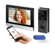 Orno Xiran OR-VID-MA-1079/B Wi-Fi ekran dotykowy 8