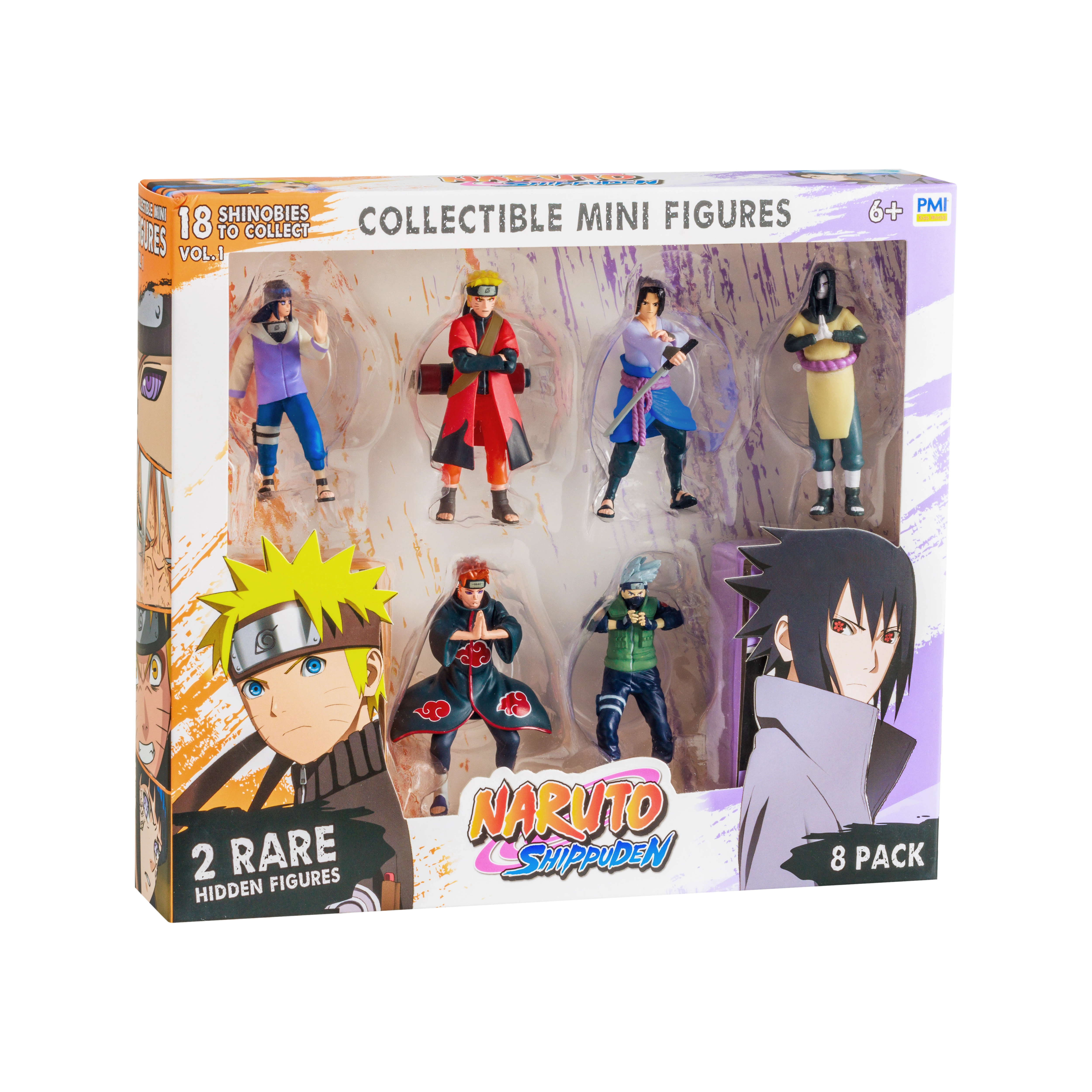 Figurka PMI Kids World Naruto Shippuden 8 pack