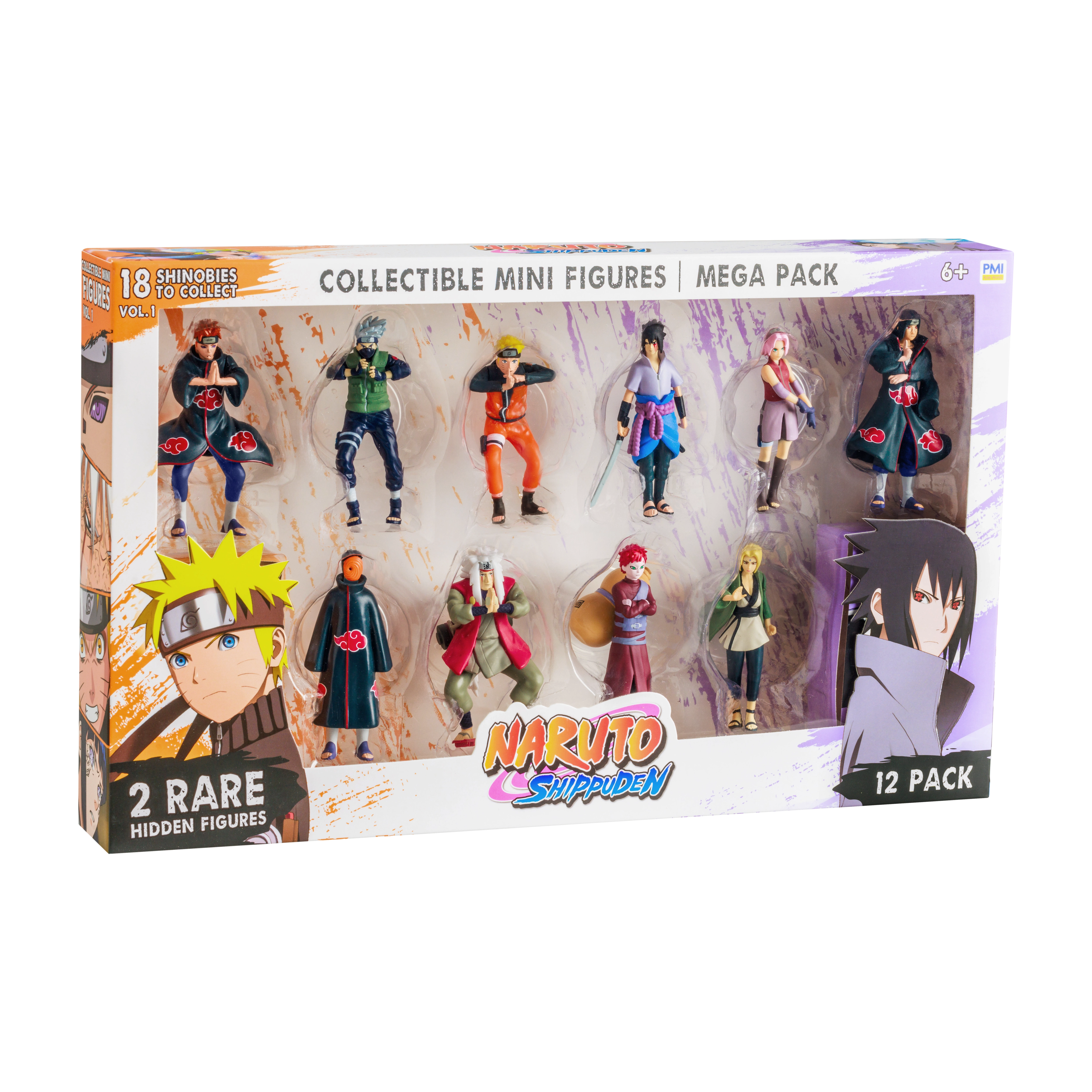 Figurka PMI Kids World Naruto Shippuden 12 pack