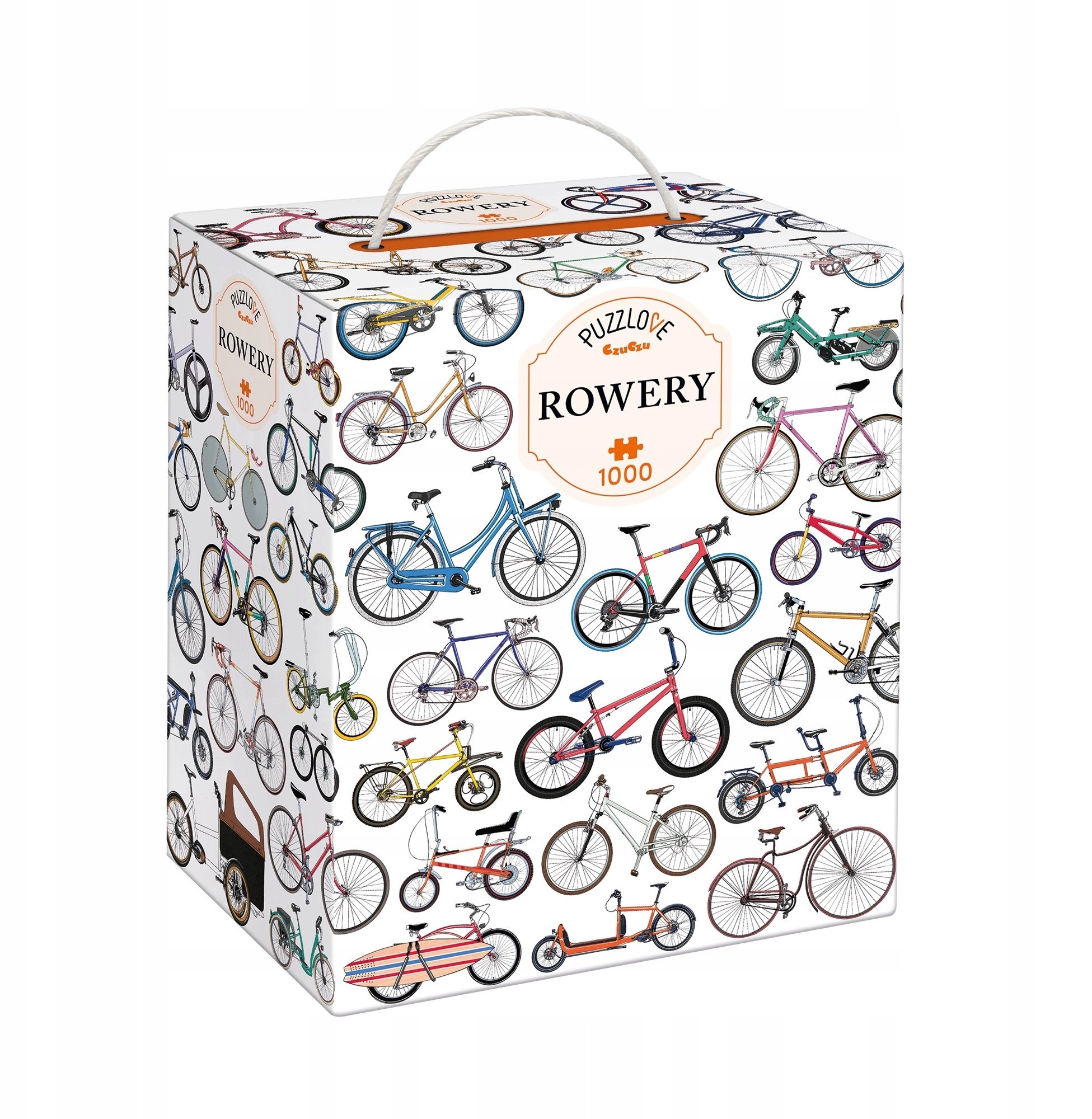 Puzzle Puzzlove Rowery 1000 elementów