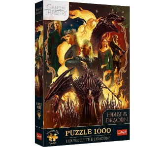Puzzle Gra o Tron Ród Smoka 1000 elementów