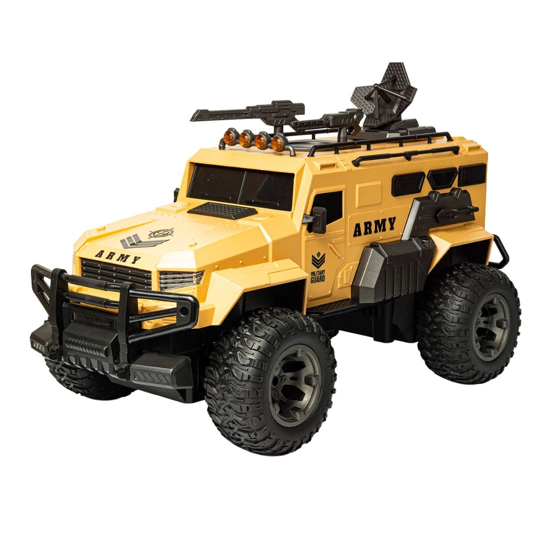 Samochód RW Cars 23318B RC Big Foot Army Skala 1:8 do 7km/h