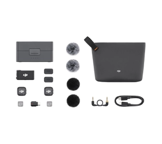 System bezprzewodowy DJI Mic 3 (2 TX + 1 RX + Charging Case)