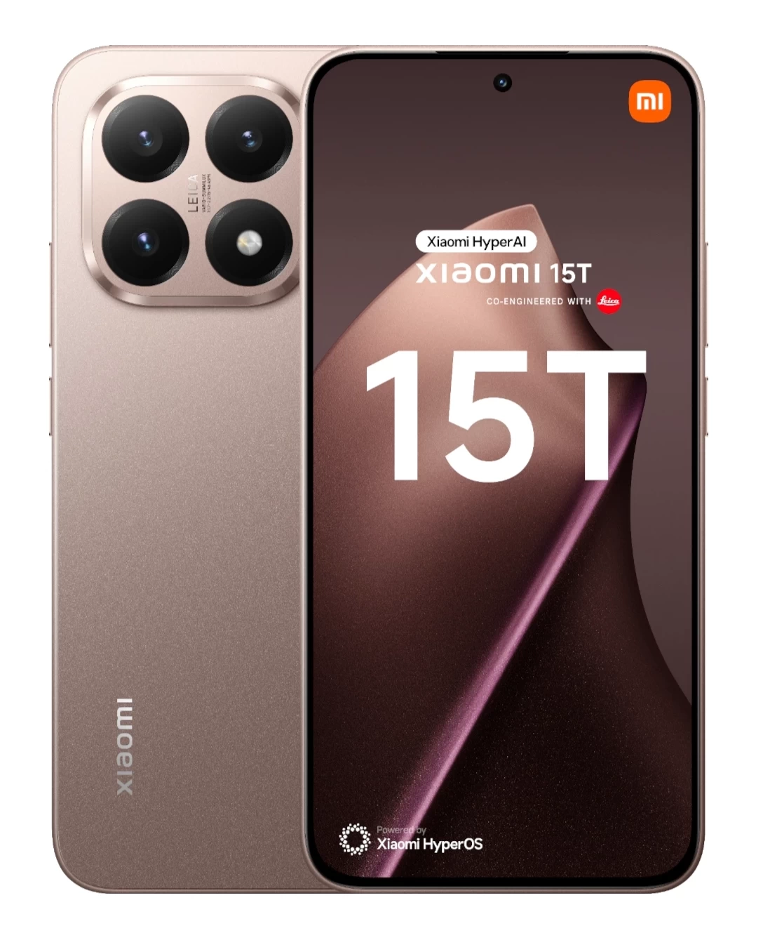 Smartfon Xiaomi 15T 12/512GB Funkcje AI 6,83" 120Hz 50Mpix Złoty