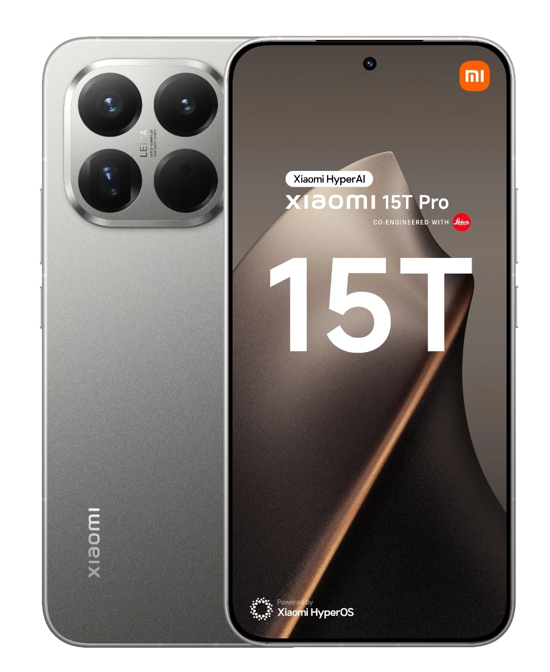 Smartfon Xiaomi 15T Pro 12/512GB Funkcje AI 6,83" 144Hz 50Mpix Szary