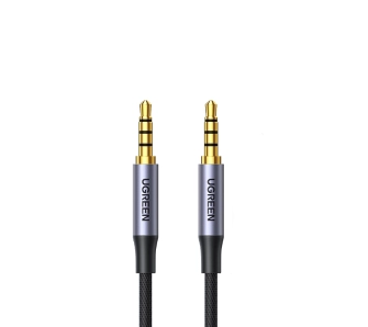 Kabel  audio UGREEN AV183 jack 3.5mm AUX, 3m Czarny