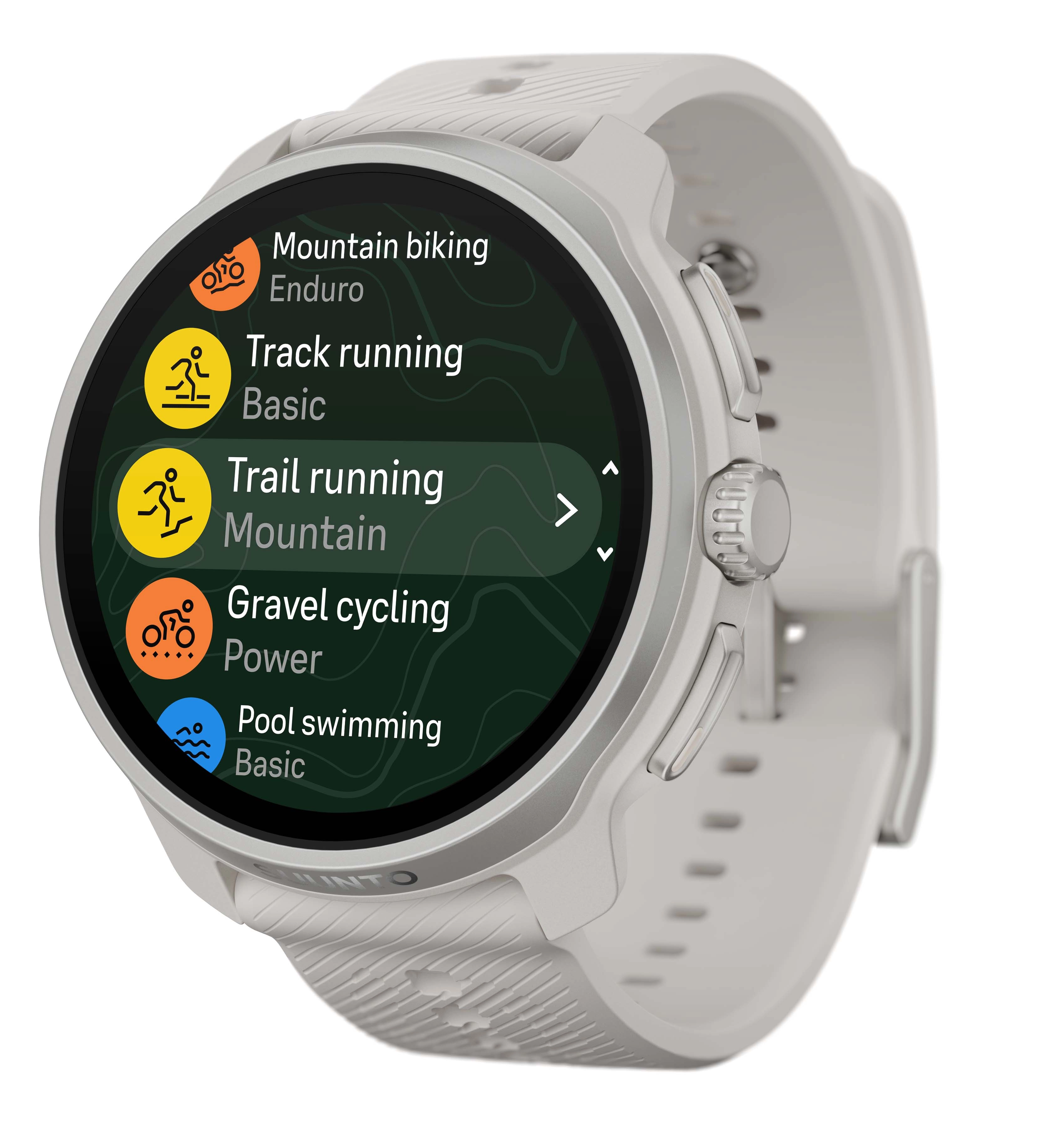 Zegarek sportowy Suunto Race 2 Feather Gray 49mm GPS Szary