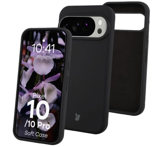 Etui Bizon Soft do Google Pixel 10 / Google Pixel 10 Pro Czarny