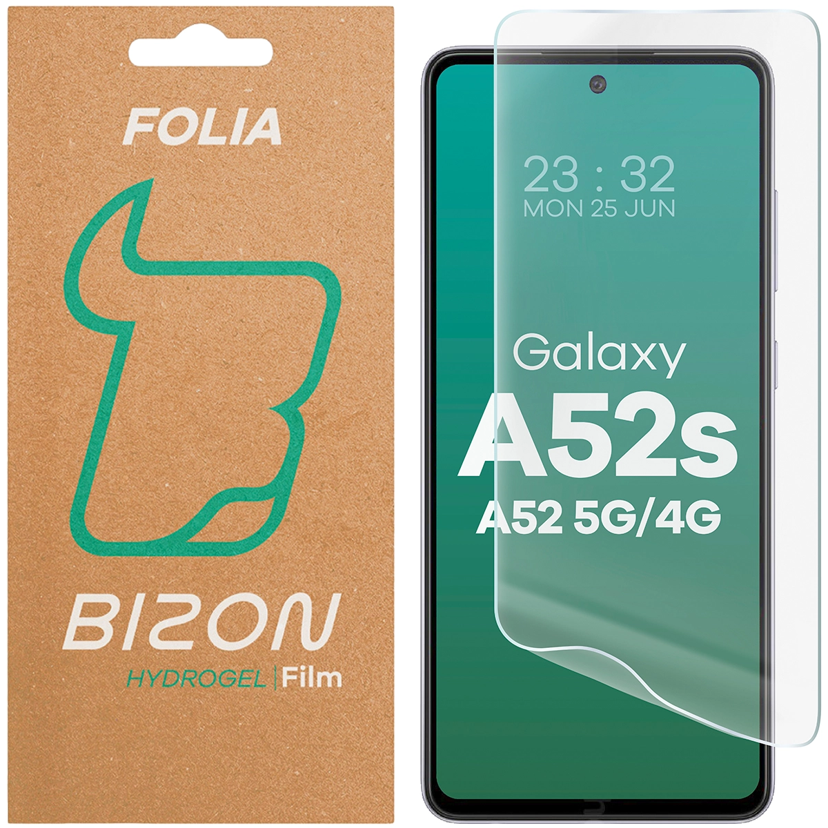 Folia hydrożelowa Bizon na ekran Hydrogel Front do Samsung Galaxy A52 1 sztuka