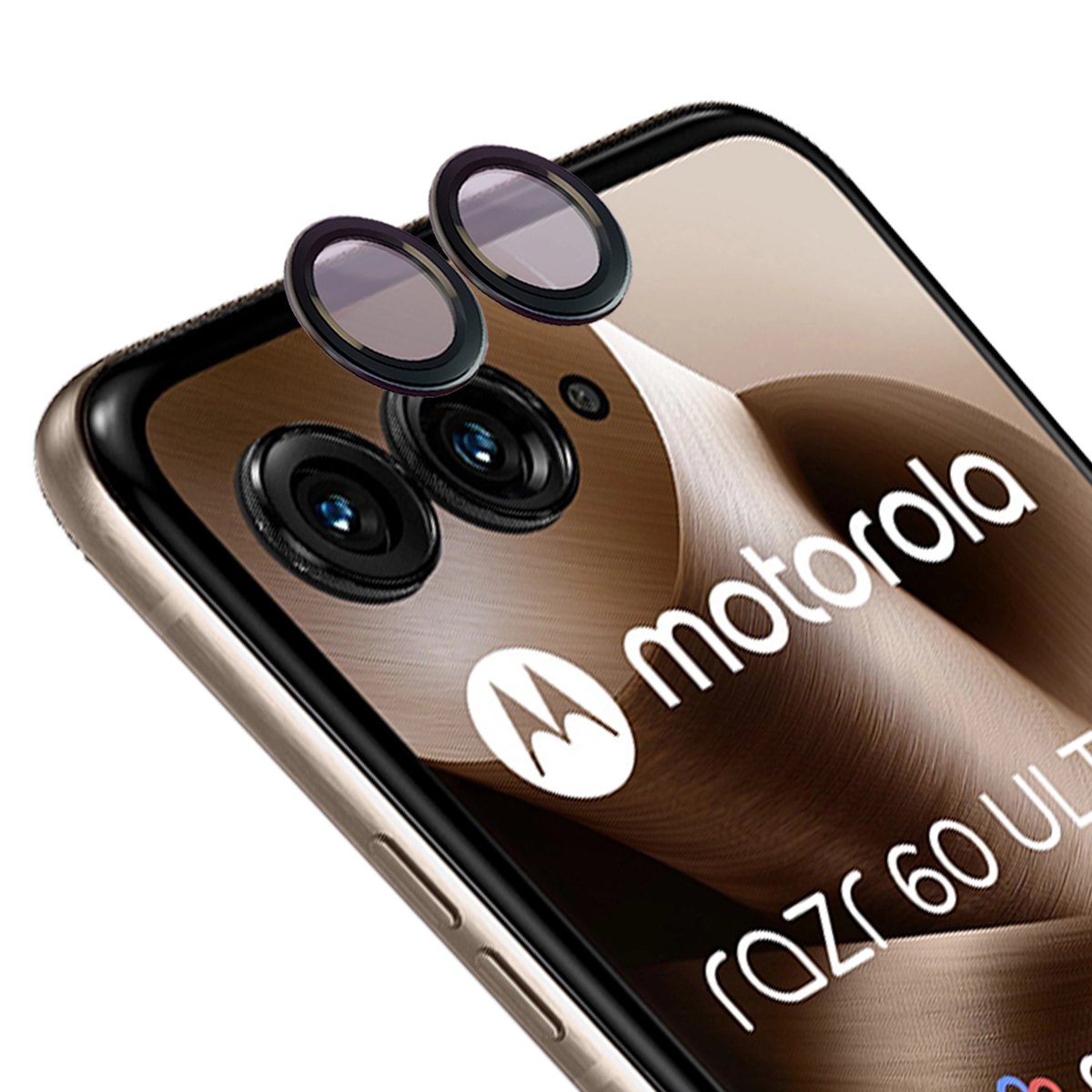 Szkło ochronne Bizon na aparat z aplikatorem Snap Lens do Motorola Razr 60 Ultra