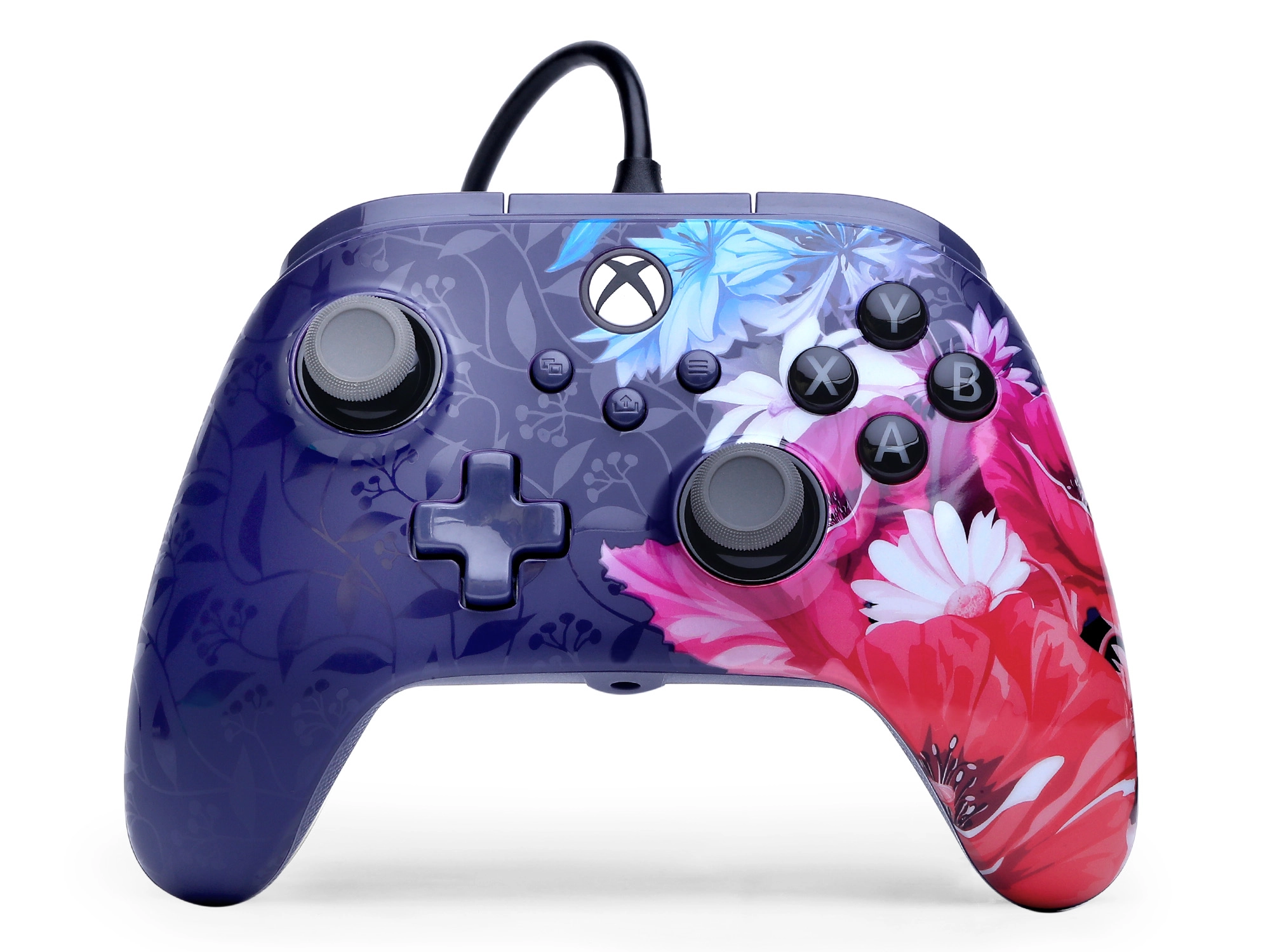 Pad PowerA Advantage Plus Wired Controller Night Blossom do Xbox Series X/S, Xbox One, PC Przewodowy