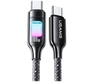 USAMS TC Series 100W USB-C do USB-C 1,2m Czarny
